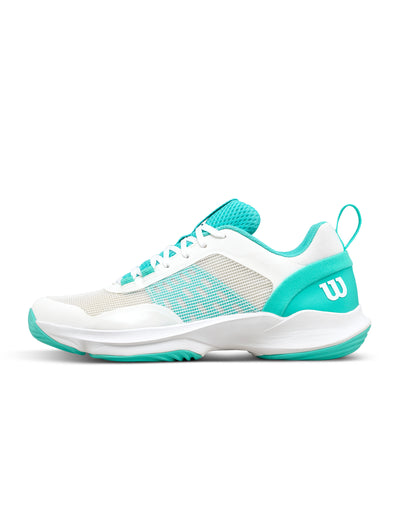 Zapatillas Wilson Hurakn Pro V2 W White/Turquoise 2025
