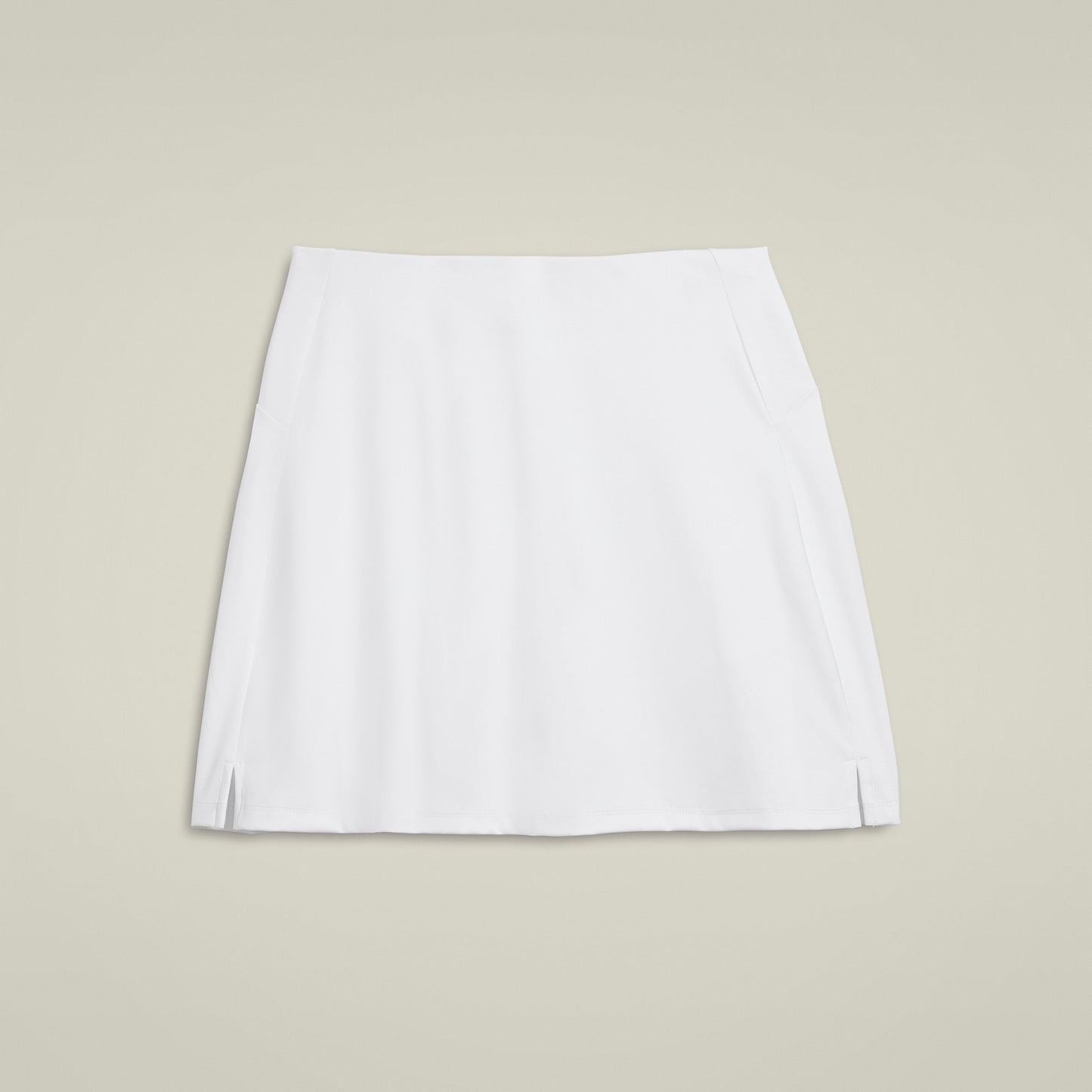 Falda Wilson Team Flat Front 2025 Mujer Blanco