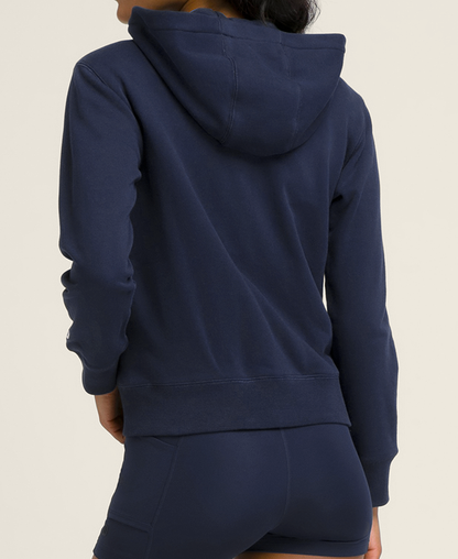 Sudadera Wilson con Cremallera Mujer Azul Marino Clásico