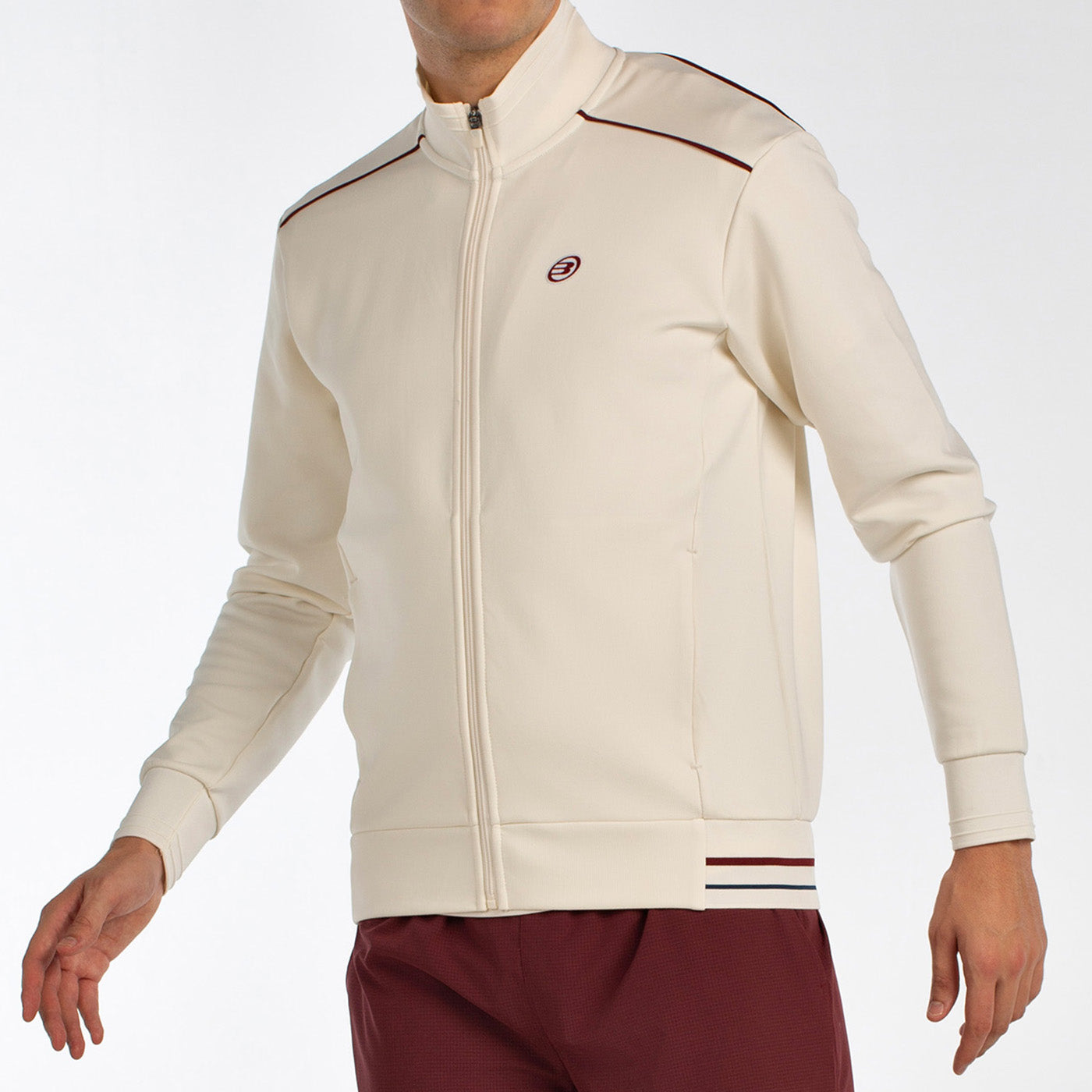 Sudadera Bullpadel Abadin Crudo Timeless