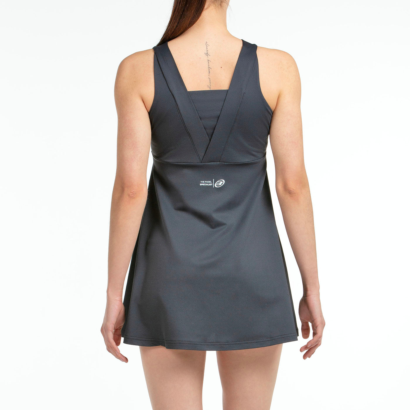 Vestido de Pádel Bullpadel Acoco 2025 Negro Mujer