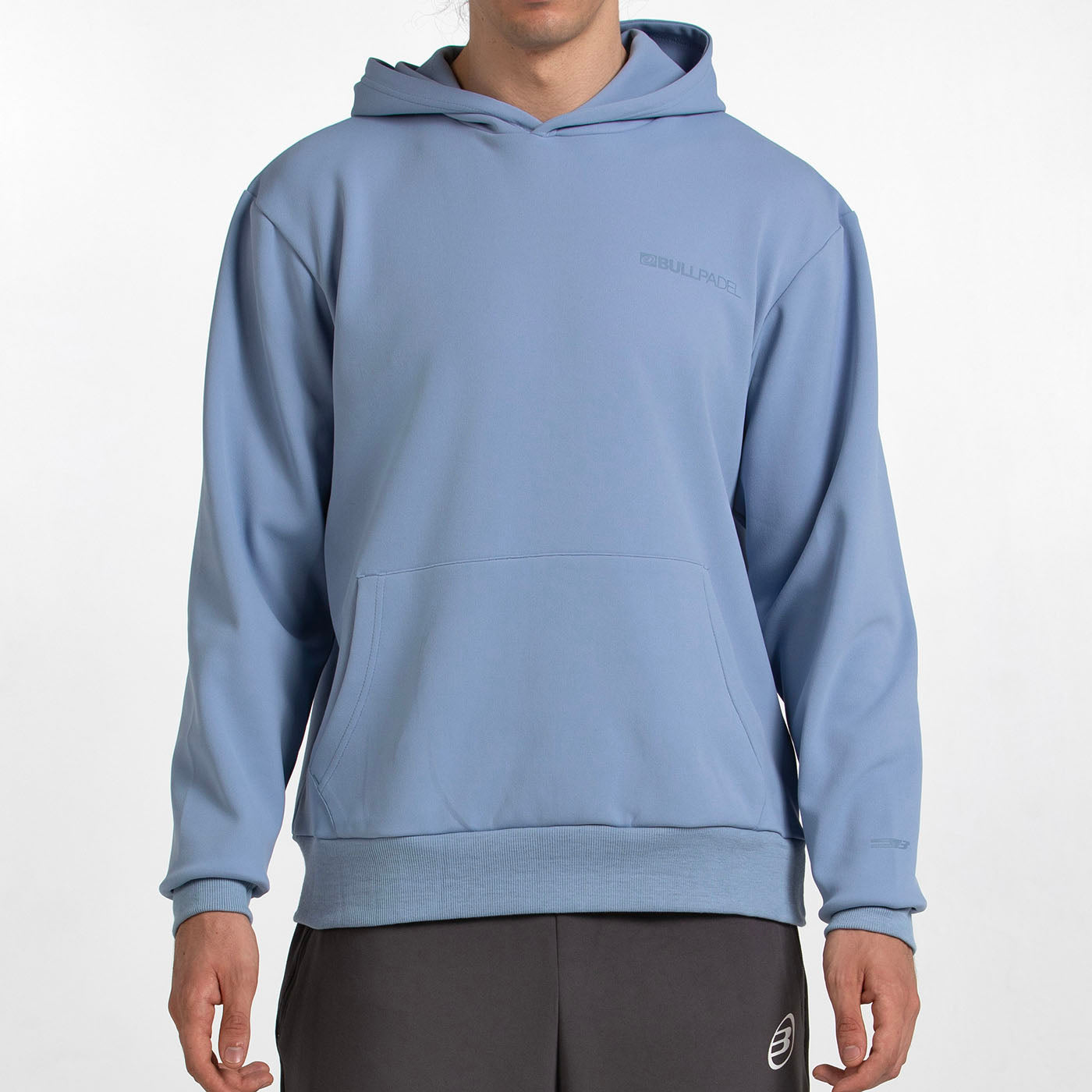 Sudadera Bullpadel Albier Azul Sombra