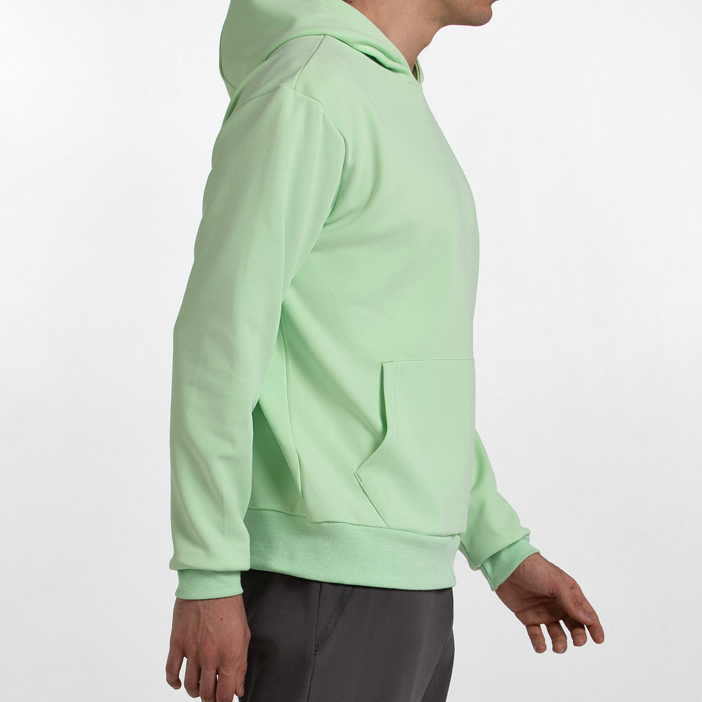 Sudadera Bullpadel Albier Verde Ácido