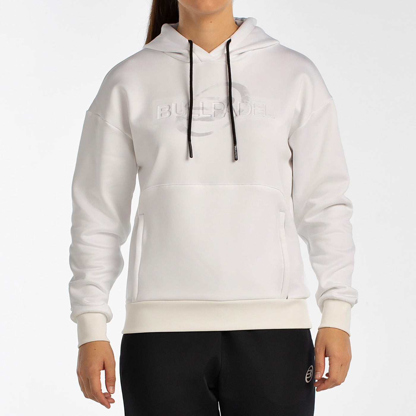 Sudadera Bullpadel Befas con Capucha para Mujer