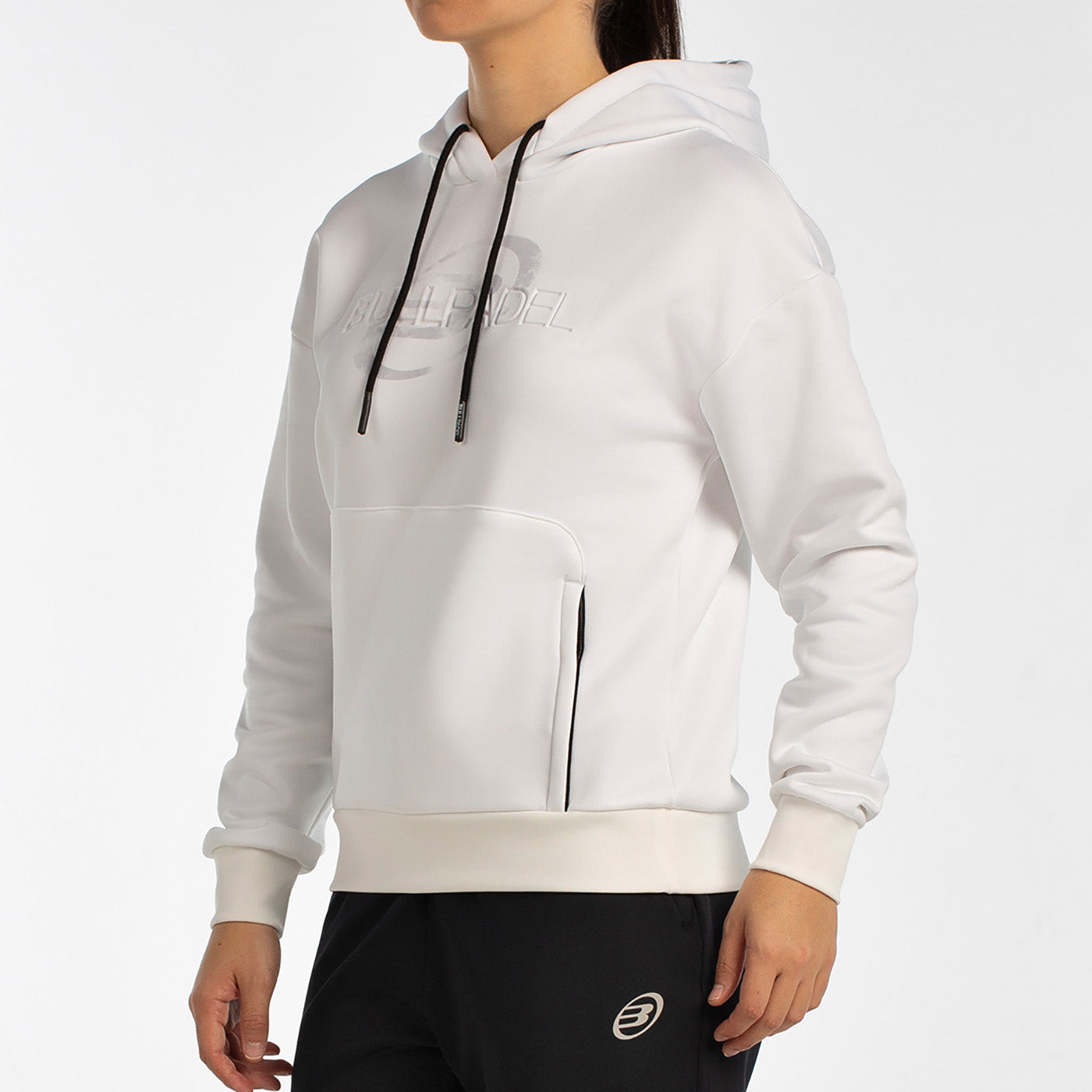 Sudadera Bullpadel Befas con Capucha para Mujer