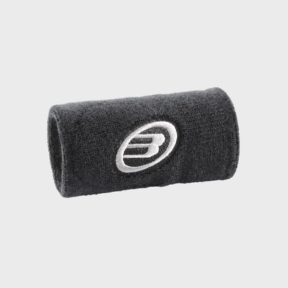 Muñequera Bullpadel Negro/Blanco