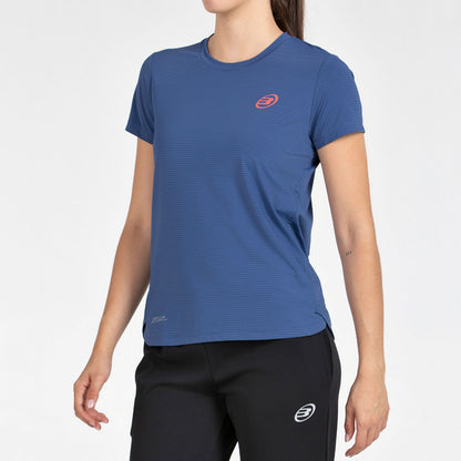Camiseta Bullpadel Chamuy Azul Sombra