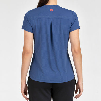 Camiseta Bullpadel Chamuy Azul Sombra