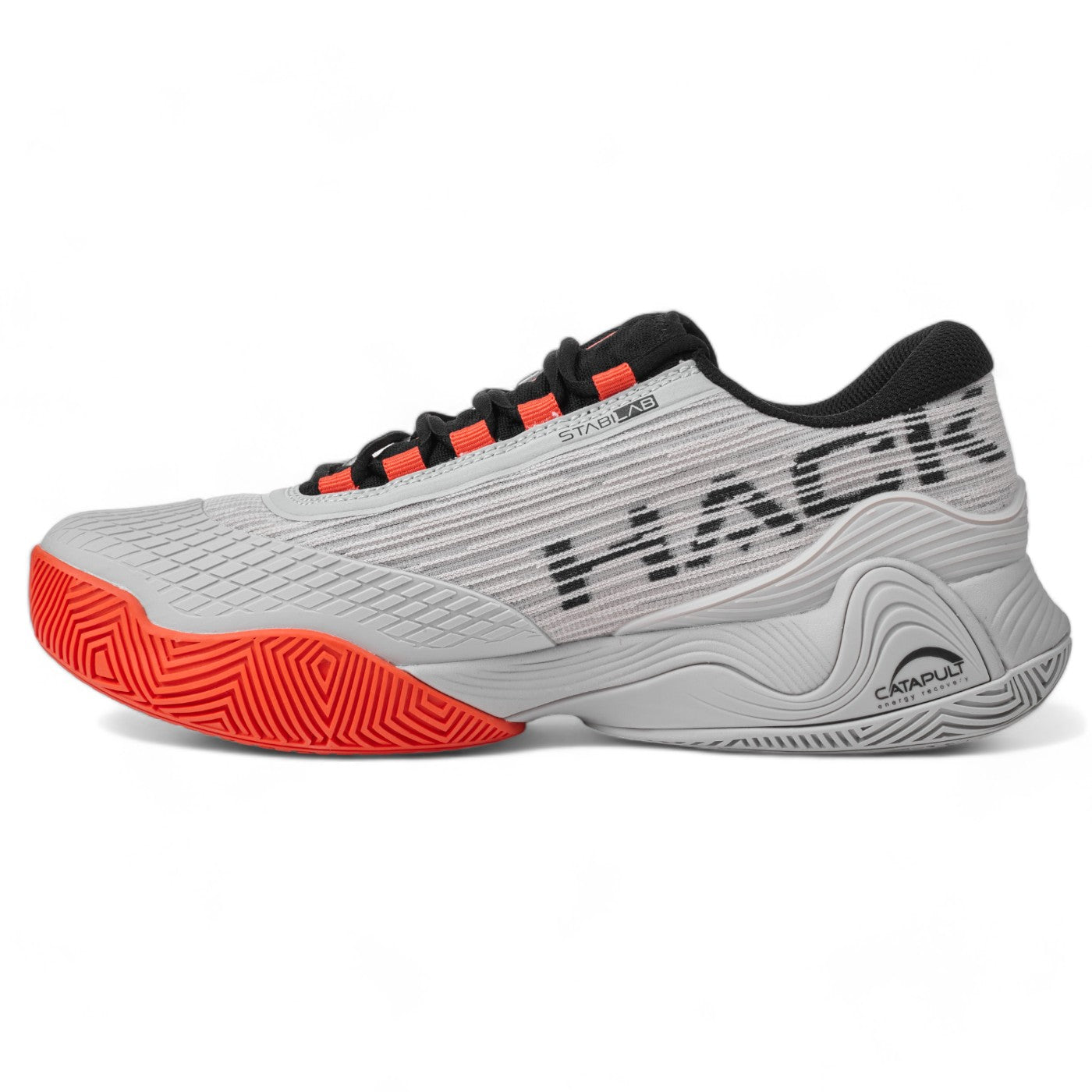 Zapatilla Bullpadel Hack Vibram 25V 2025 by Paquito Navarro Gris Claro