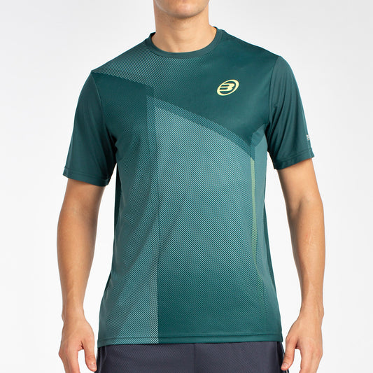 Camiseta Bullpadel Lagar Verde Oscuro