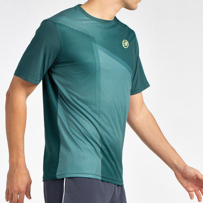 Camiseta Bullpadel Lagar Verde Oscuro