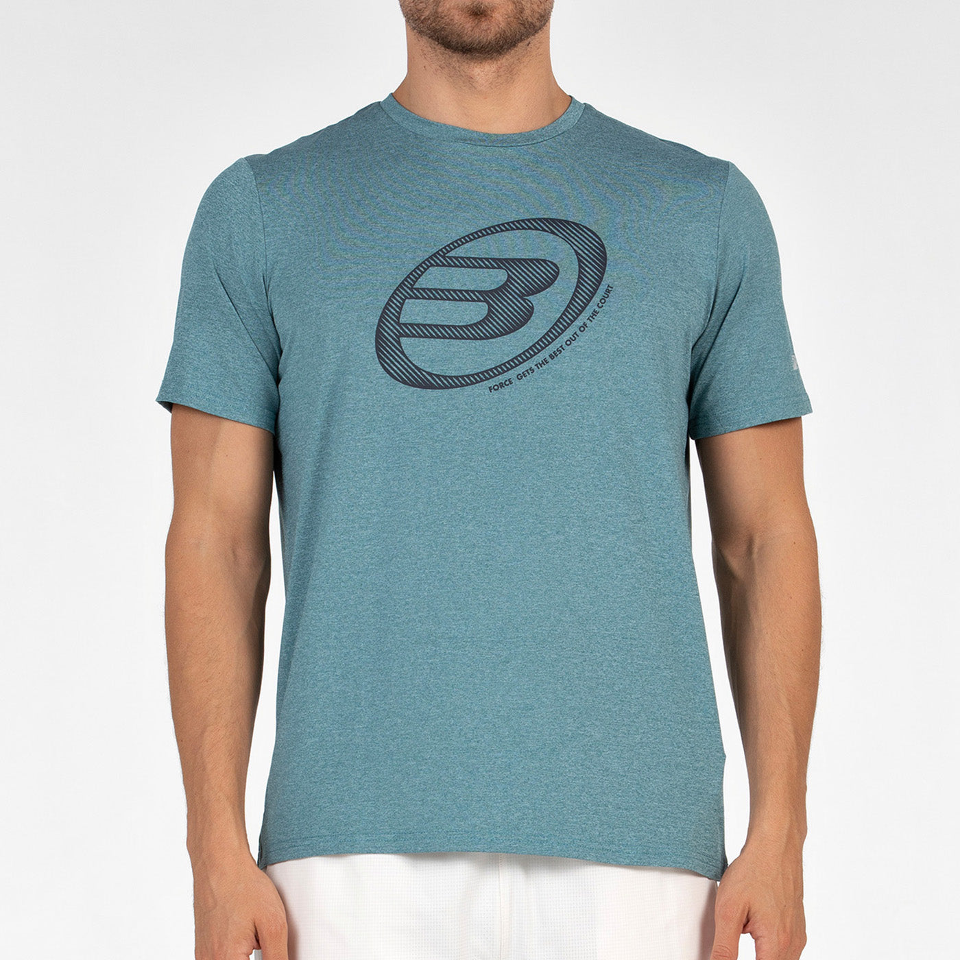 Camiseta Bullpadel Lande Verde Azulado