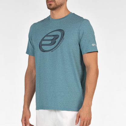 Camiseta Bullpadel Lande Verde Azulado