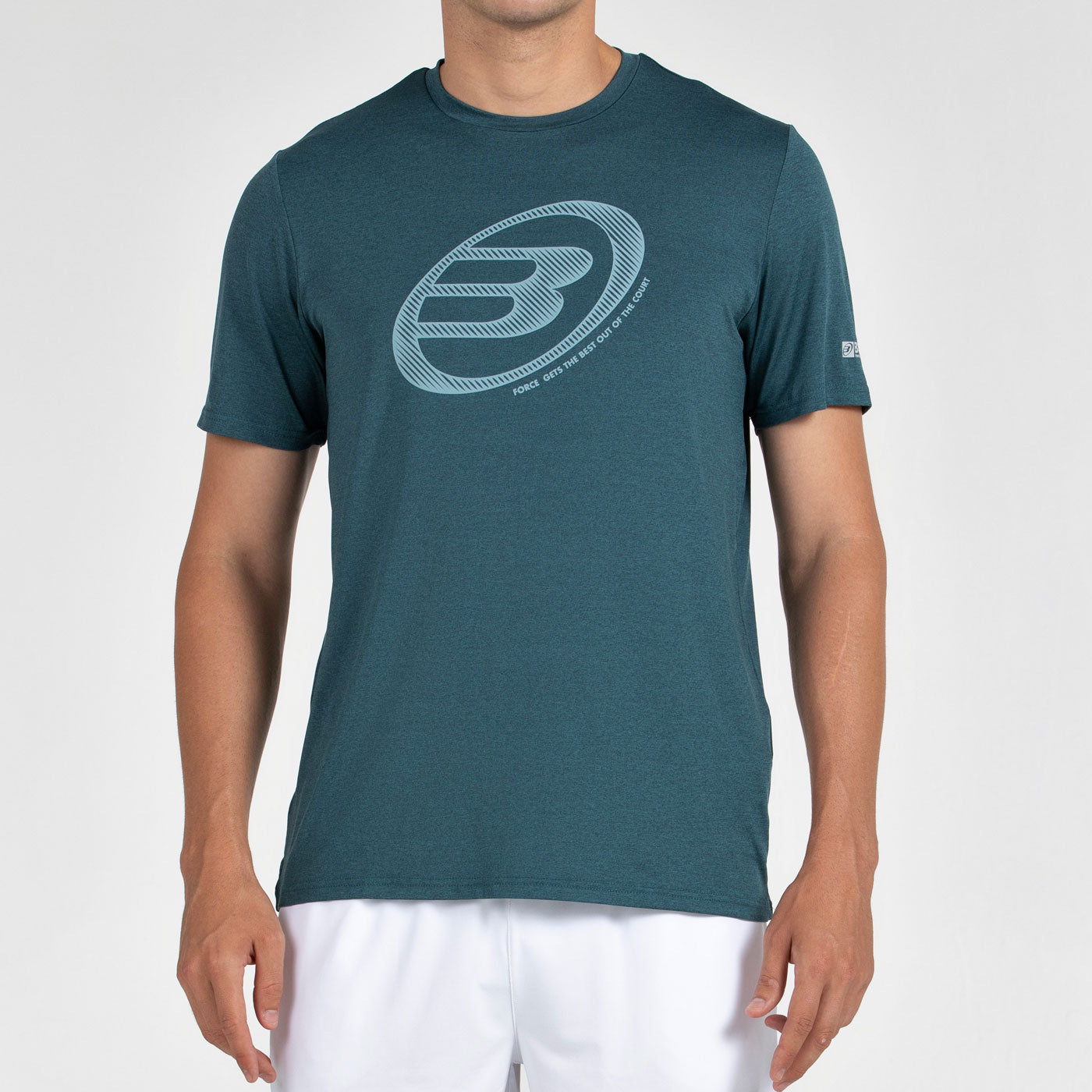 Camiseta Bullpadel Lande Verde Oscuro