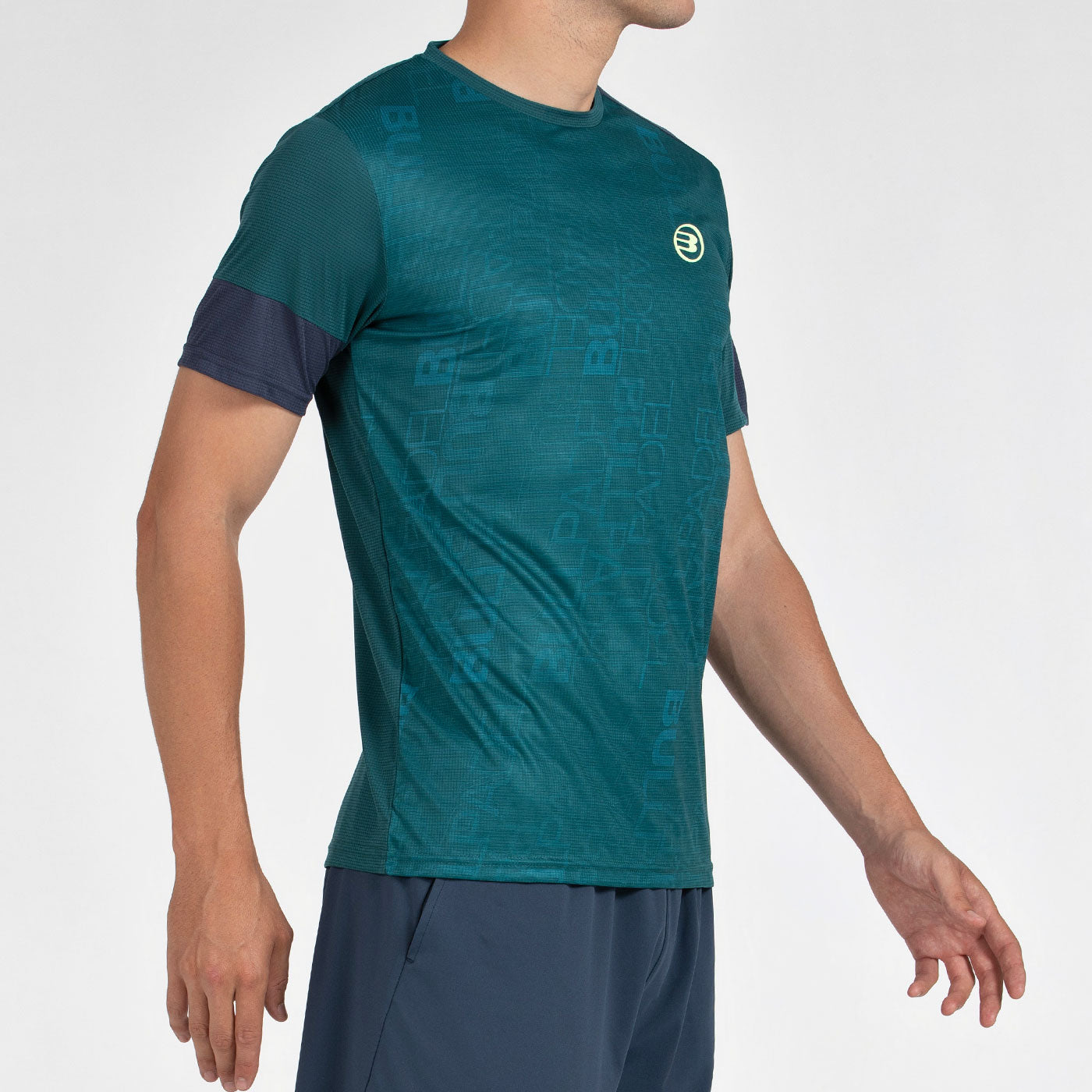 Camiseta Bullpadel Leido Verde Oscuro