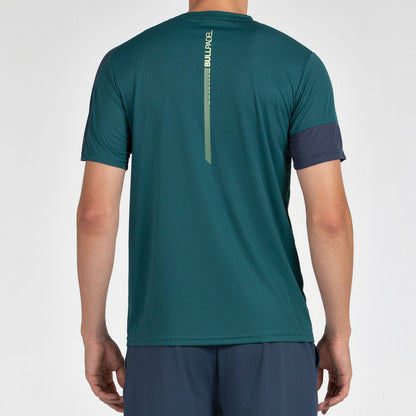 Camiseta Bullpadel Leido Verde Oscuro
