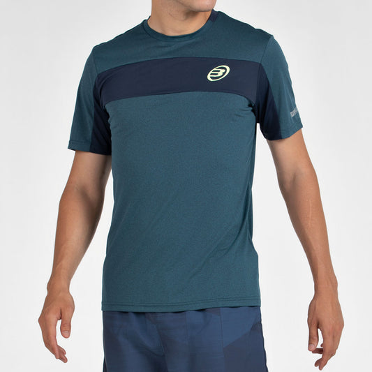 Camiseta Bullpadel Libio Verde Oscuro Vigore