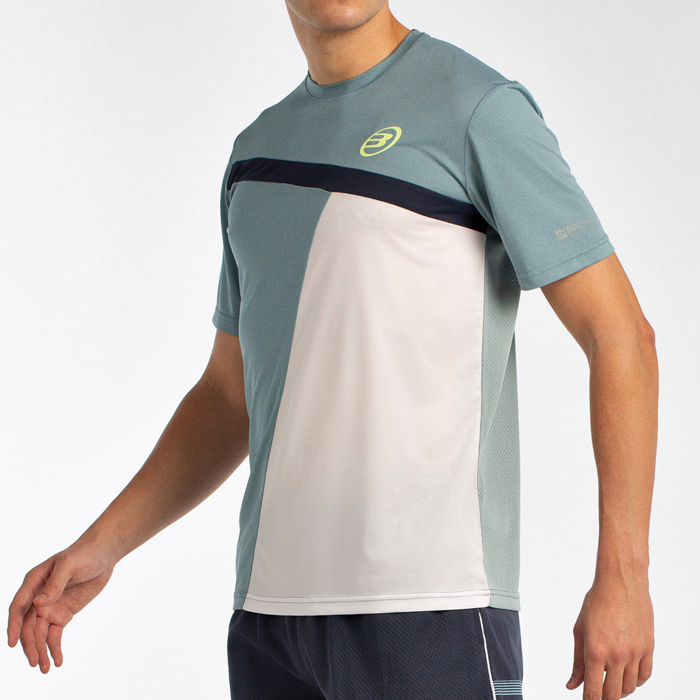 Camiseta Bullpadel LLega Verde Azulado