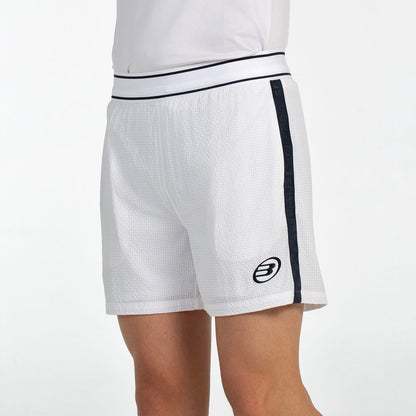 Short Bullpadel Lobios 2025 Blanco Reciclado