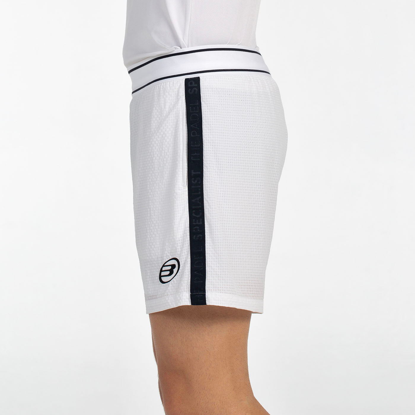 Short Bullpadel Lobios 2025 Blanco Reciclado