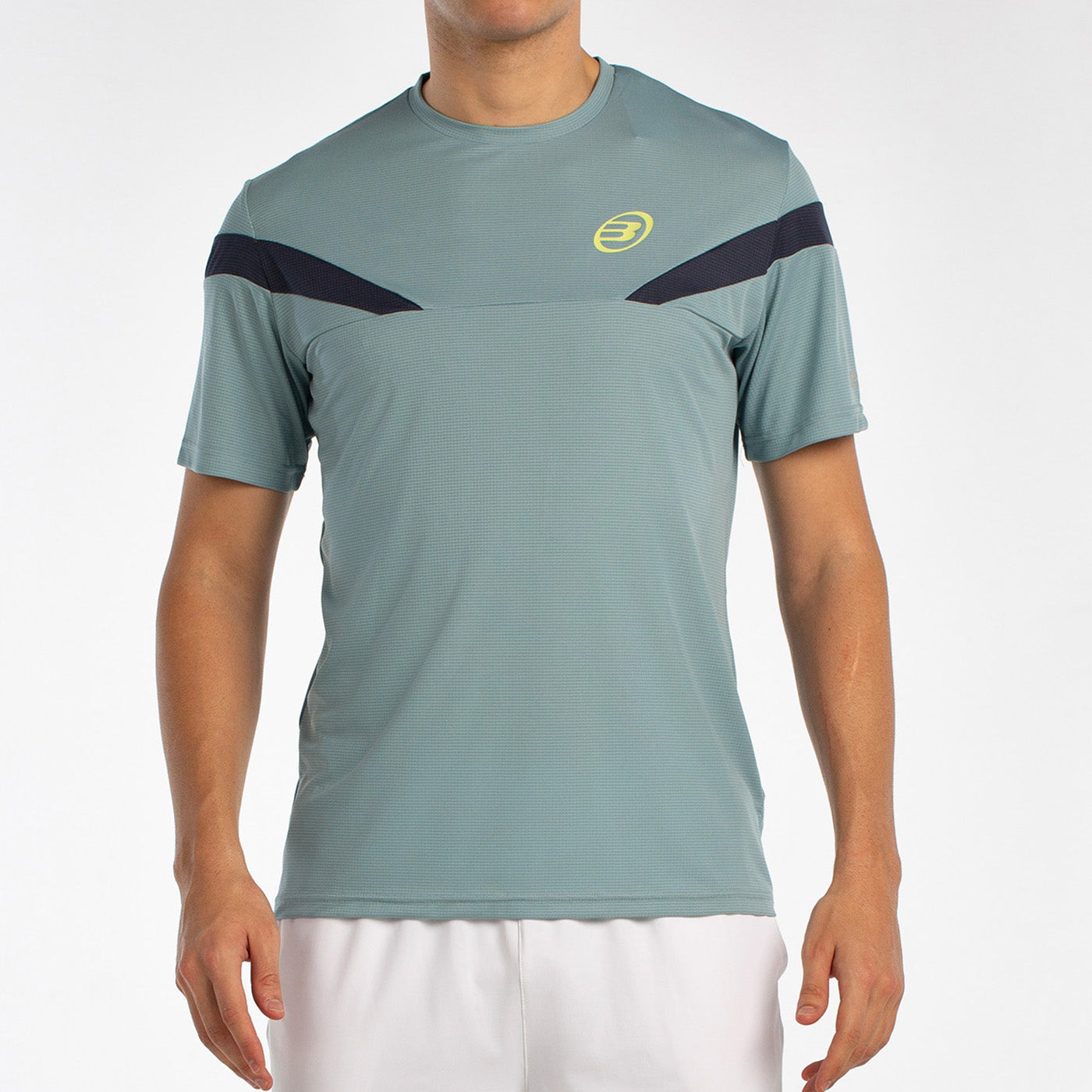 Camiseta Bullpadel Lyn Verde Azulado