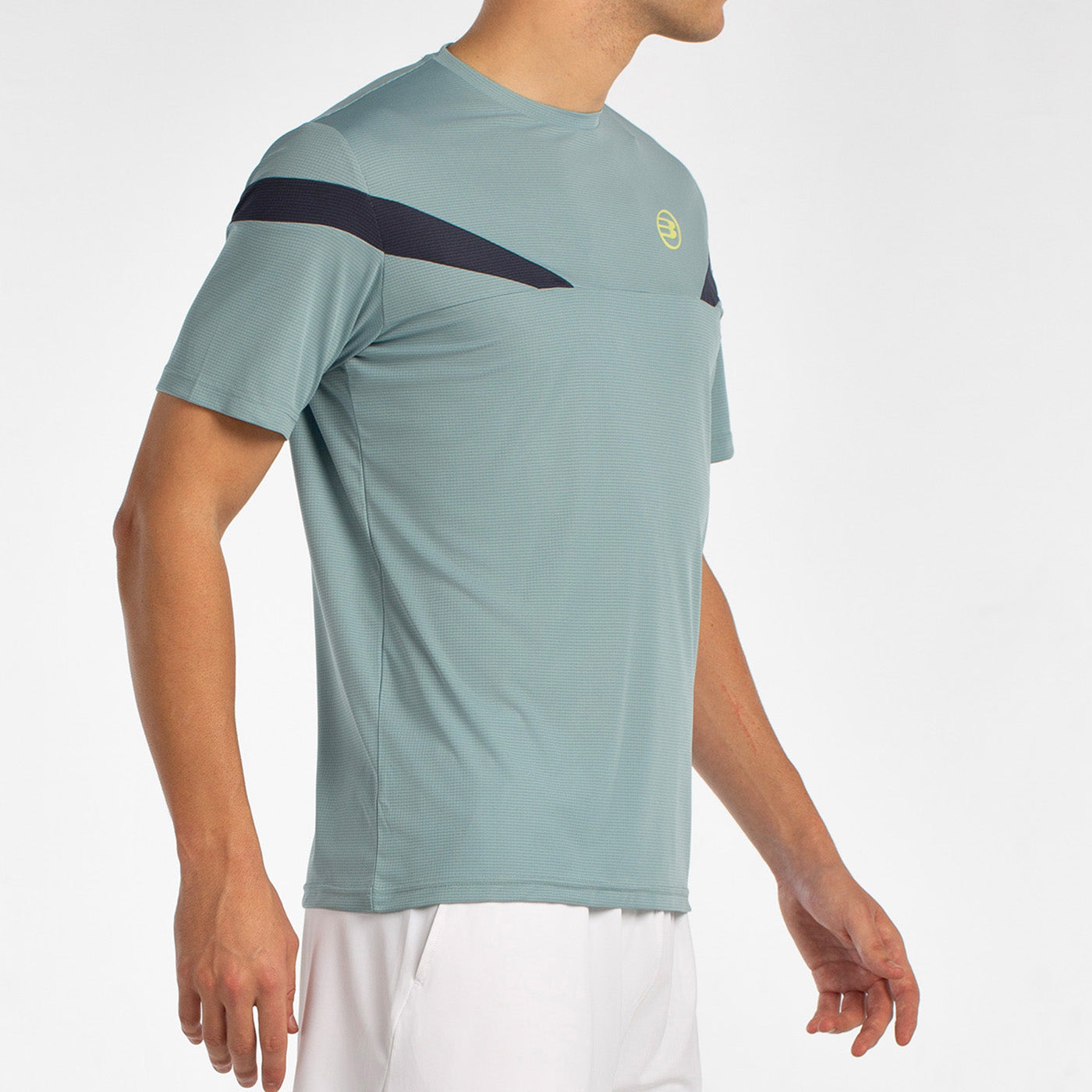 Camiseta Bullpadel Lyn Verde Azulado