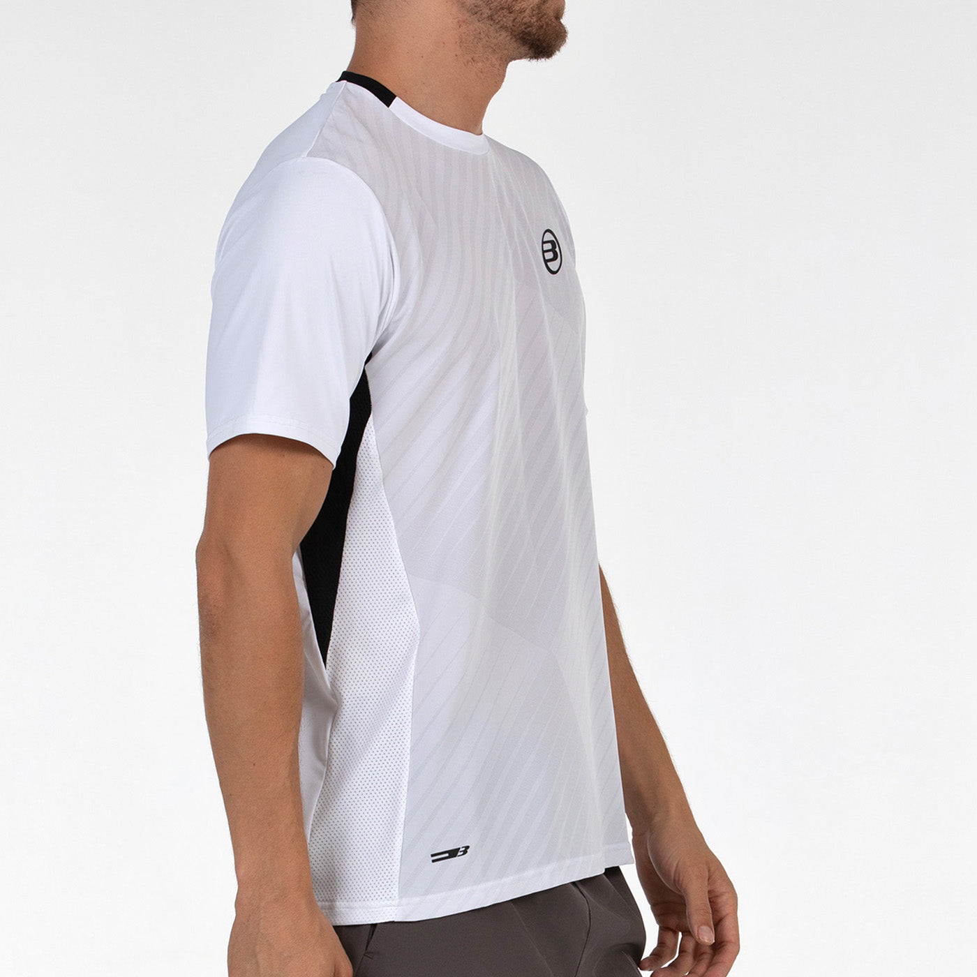 Camiseta Bullpadel Malmok Blanco 2025