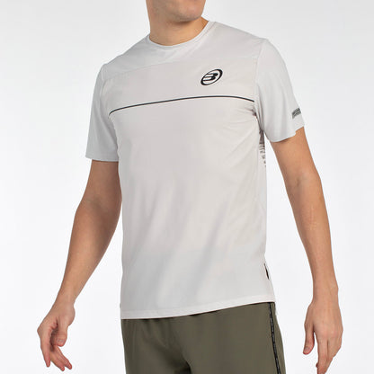 Camiseta de Pádel Bullpadel Monda 2025 Gris Perla Unisex