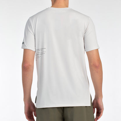 Camiseta de Pádel Bullpadel Monda 2025 Gris Perla Unisex