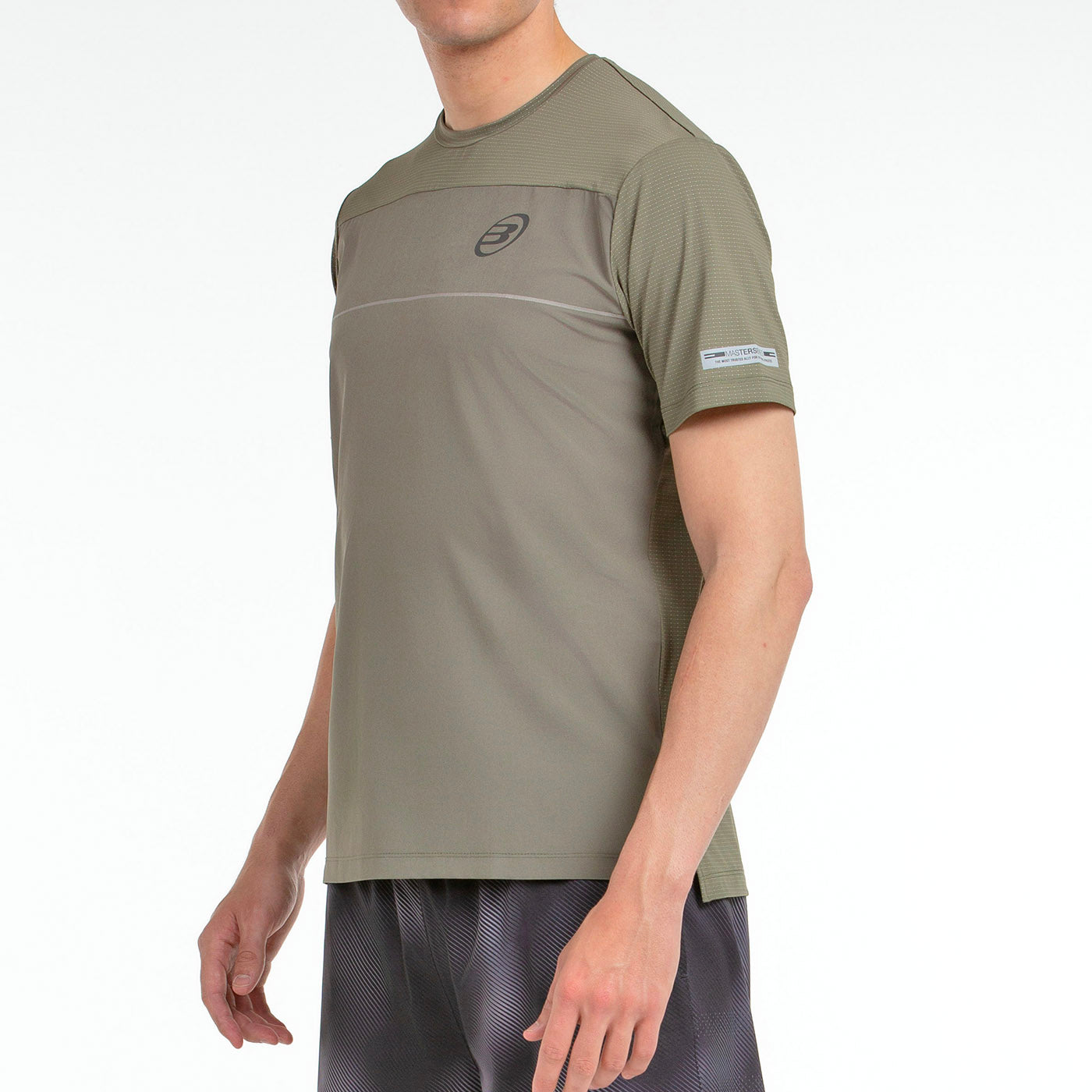 Camiseta de Pádel Bullpadel Monda 2025 Kaki Unisex