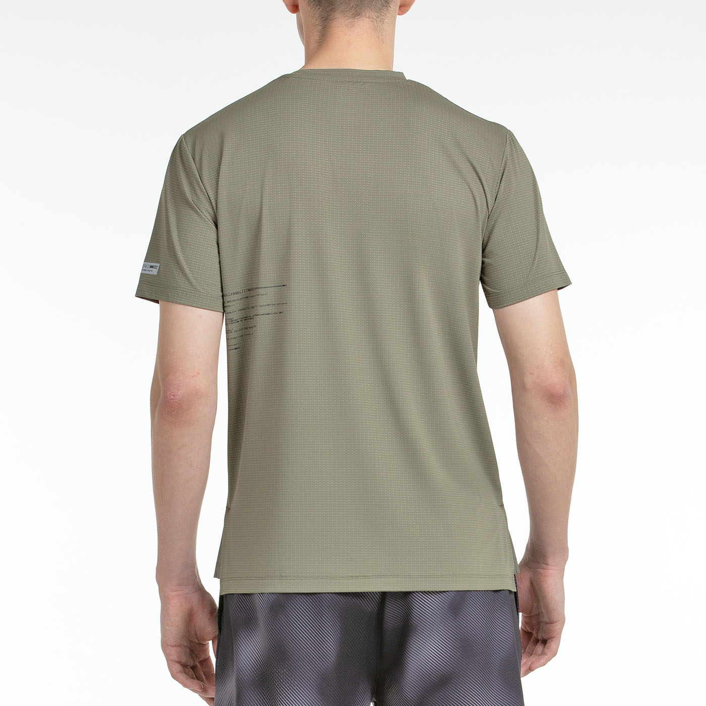 Camiseta de Pádel Bullpadel Monda 2025 Kaki Unisex