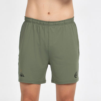 Pantalón Corto Bullpadel Preux Kaki