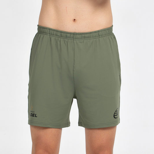 Pantalón Corto Bullpadel Preux Kaki