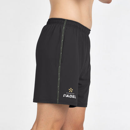Pantalón Corto Bullpadel Preux Negro
